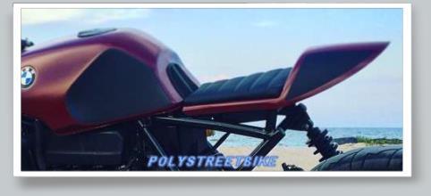 coque cafe racer polystreetbike